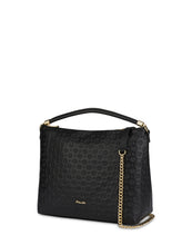 Carica l'immagine nel visualizzatore di Gallery, Borsa A Spalla Heritage Logo Embossed Nero
