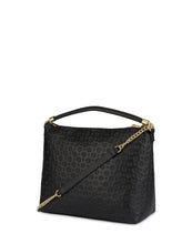 Carica l'immagine nel visualizzatore di Gallery, Borsa A Spalla Heritage Logo Embossed Nero
