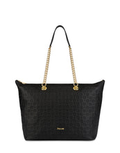 Carica l'immagine nel visualizzatore di Gallery, Shopping Bag Heritage Logo Embossed Nero
