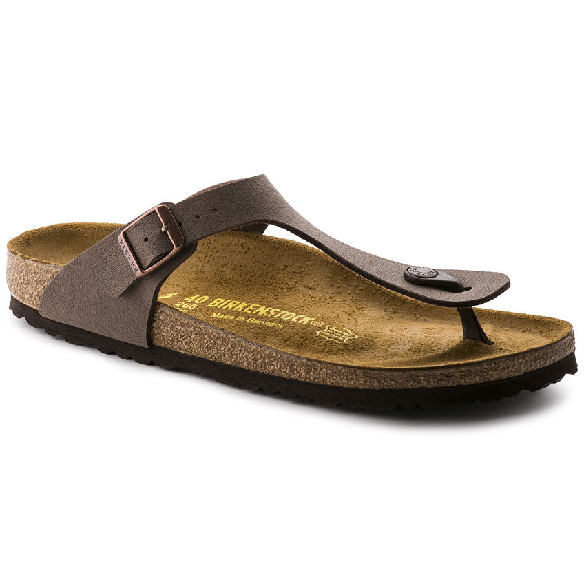 Gizeh Birko-Flor Nubuck MOCCA